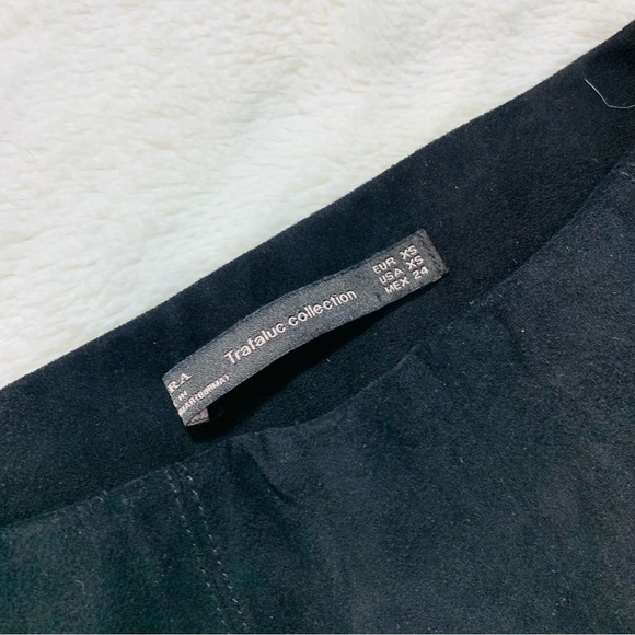 5/20$ Zara Trafaluc Collection Faux Suede Leggings - Picture 3 of 7